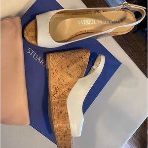 Stuart Weiztman Summer wedge size 39/8.5